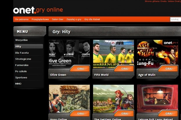 Gry online - Onet